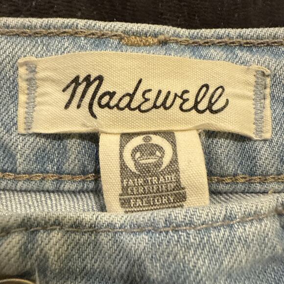 Madewell jeans women size 27P light blue slim Demi boot light wash - Picture 4 of 10